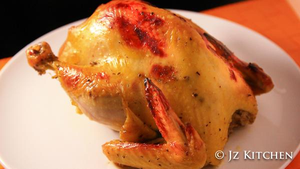 《香橙瑪薩拉酒烤雞．改》Roasted Chicken with Oregano, Marsala Wine and Orange