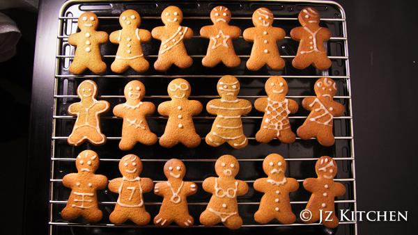 聖誕必吃烘焙 - 薑餅人 Gingerbread Man Recipe